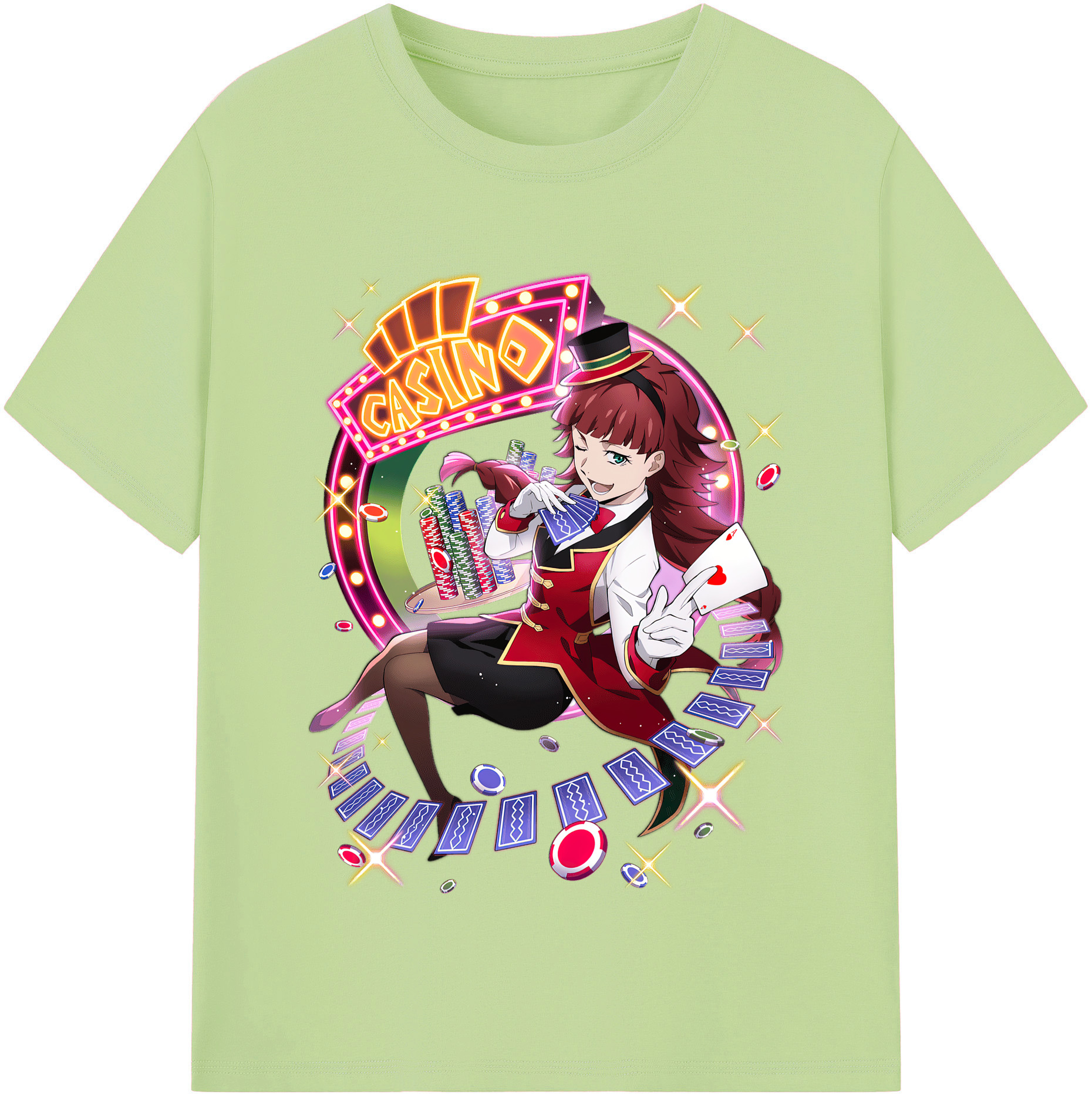 （画像用） 文豪ストレイドッグス Bungo Stray Dogs 綿100％半袖Tシャツ（フロントプリント）